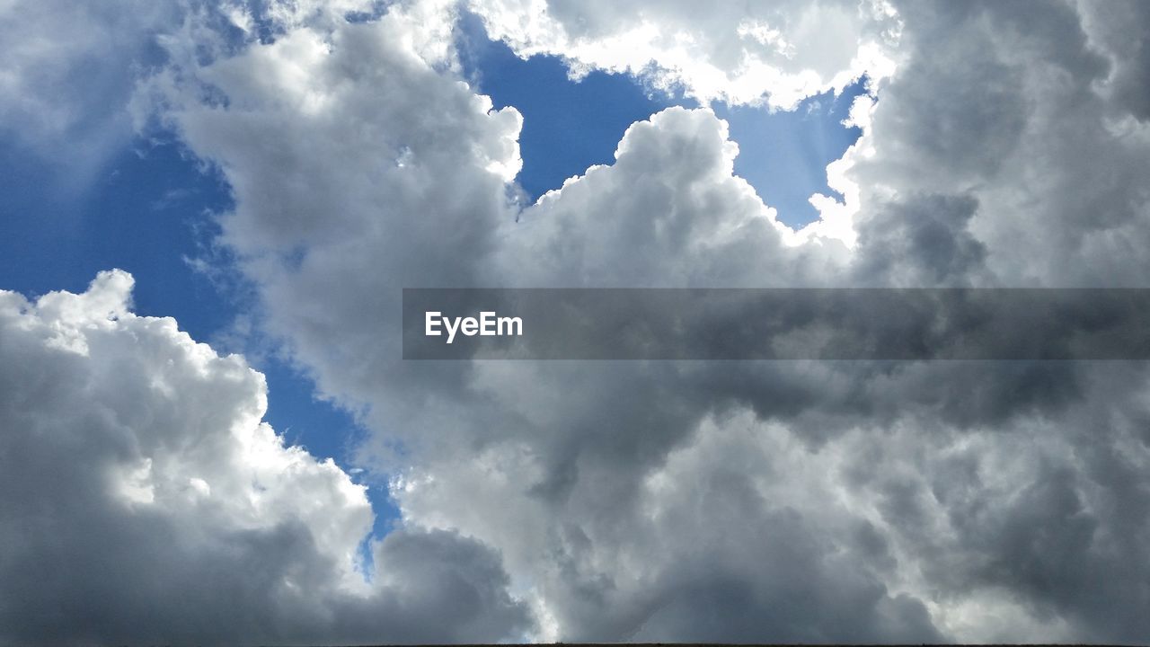 LOW ANGLE VIEW OF DRAMATIC SKY