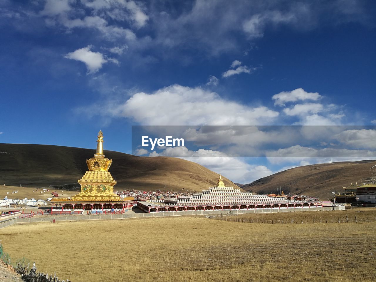 VIEW OF TEMPLE AGAINST SKY