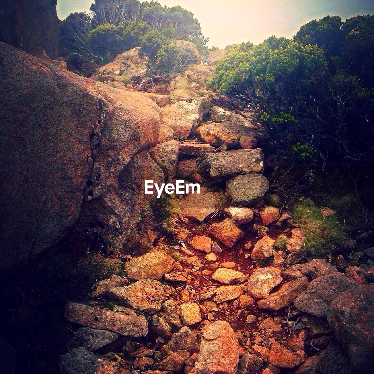 SCENIC VIEW OF ROCK FORMATIONS ON LANDSCAPE