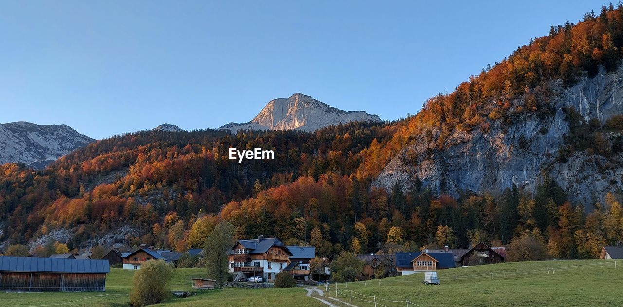 Mountains in autumn