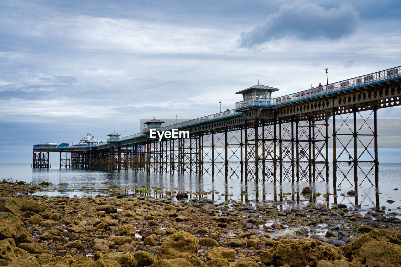 VIEW OF BRIDGE OVER SEA