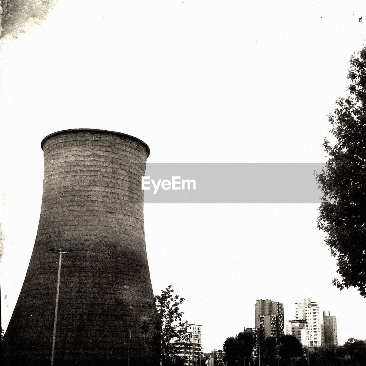 Low angle view of kiln against sky