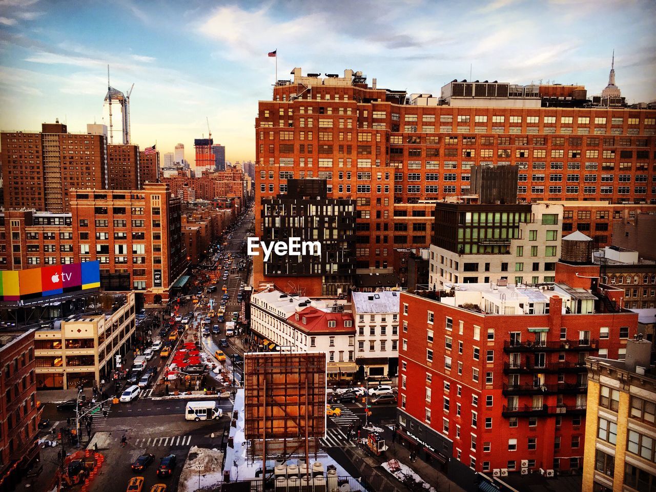 Buildings in city