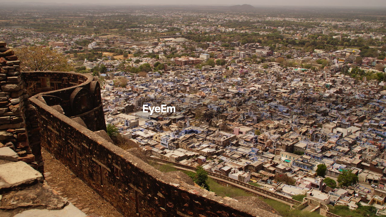 Aerial view of cityscape