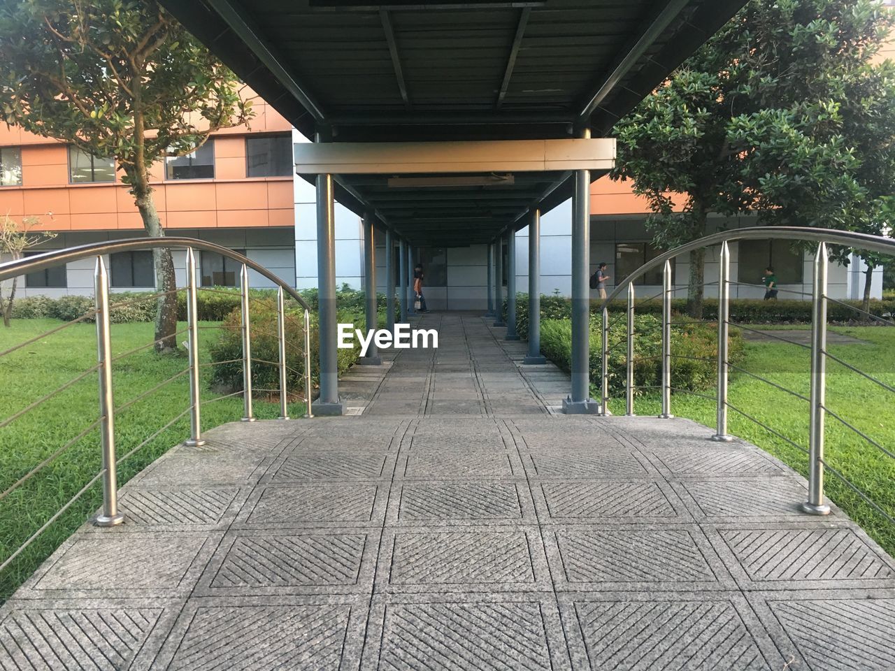 EMPTY FOOTPATH BY BUILDINGS