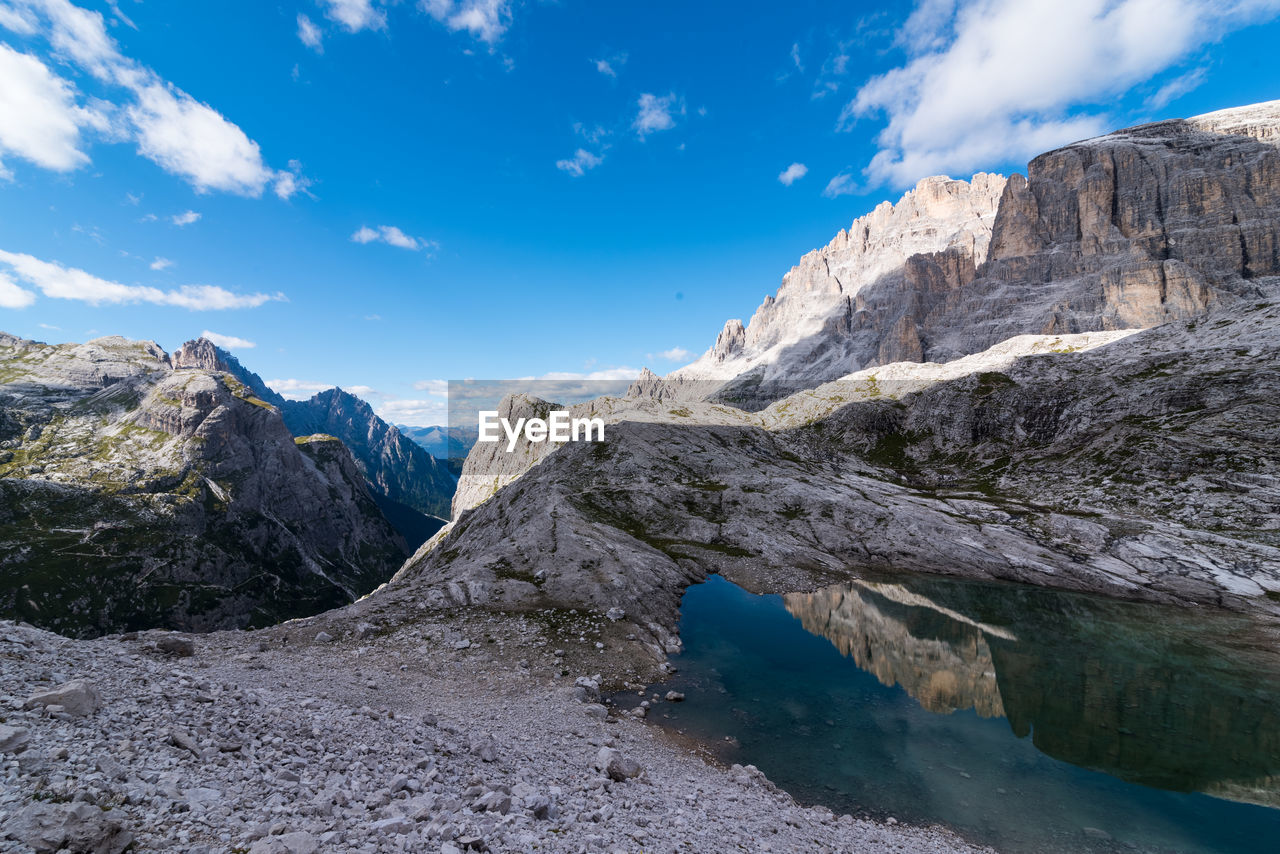 Dolomiti di sesto panoramic view 