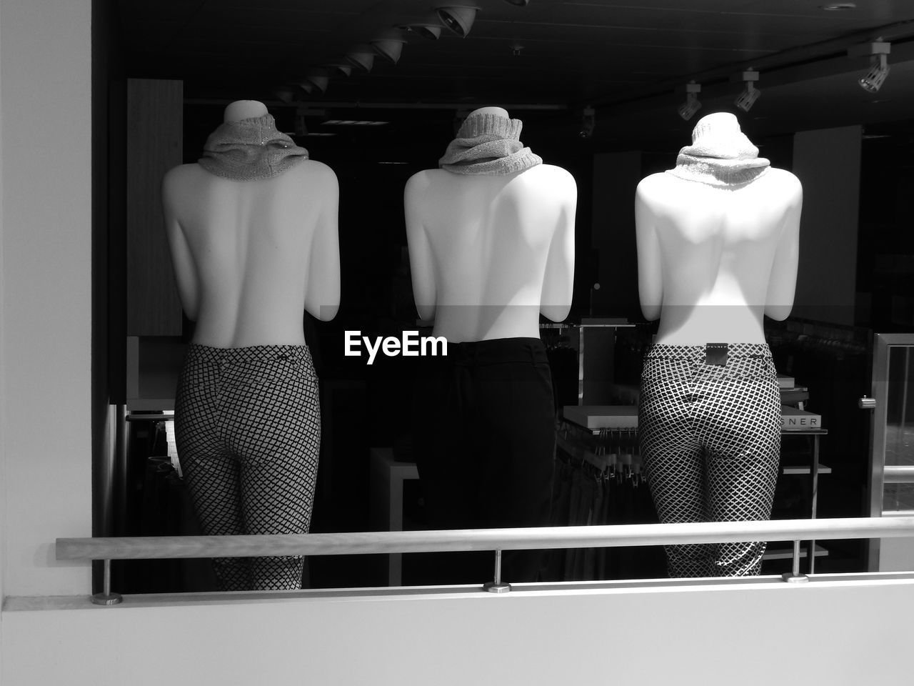 Mannequin in store