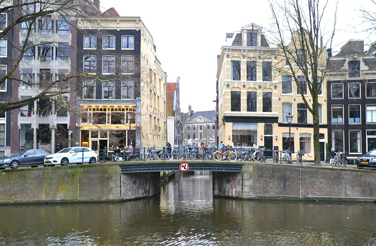VIEW OF CANAL IN CITY