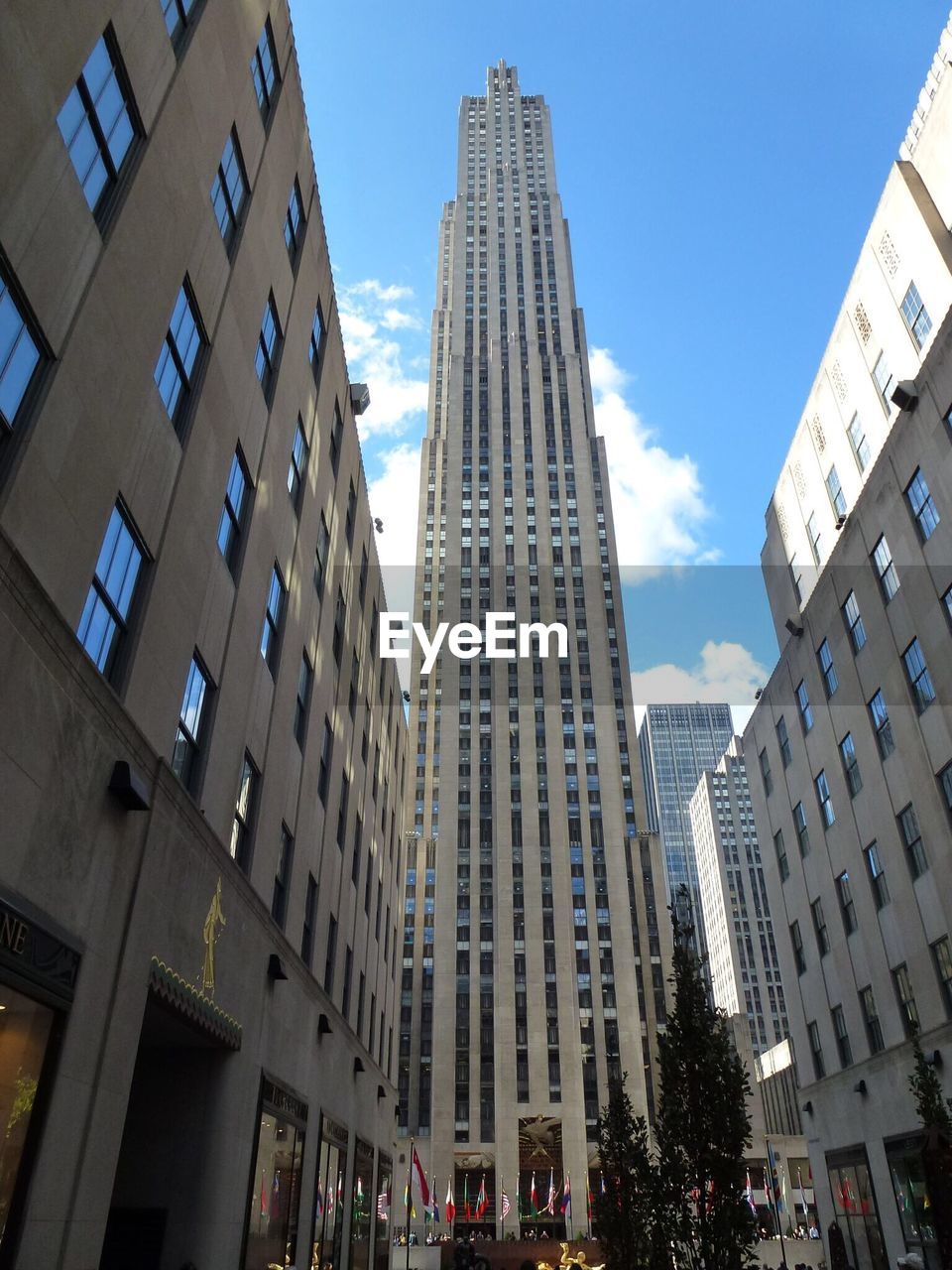 Low angle view of building against sky