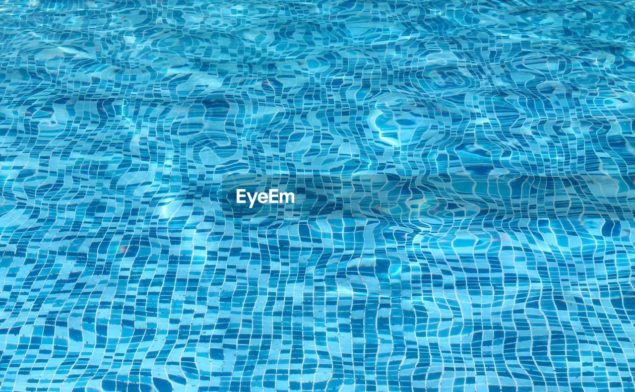 Full frame shot of swimming pool