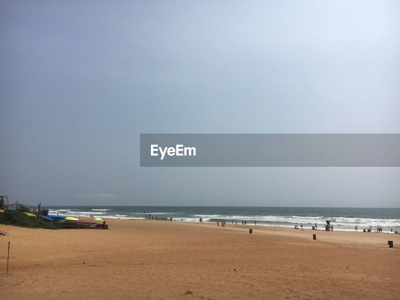 VIEW OF BEACH AGAINST SKY