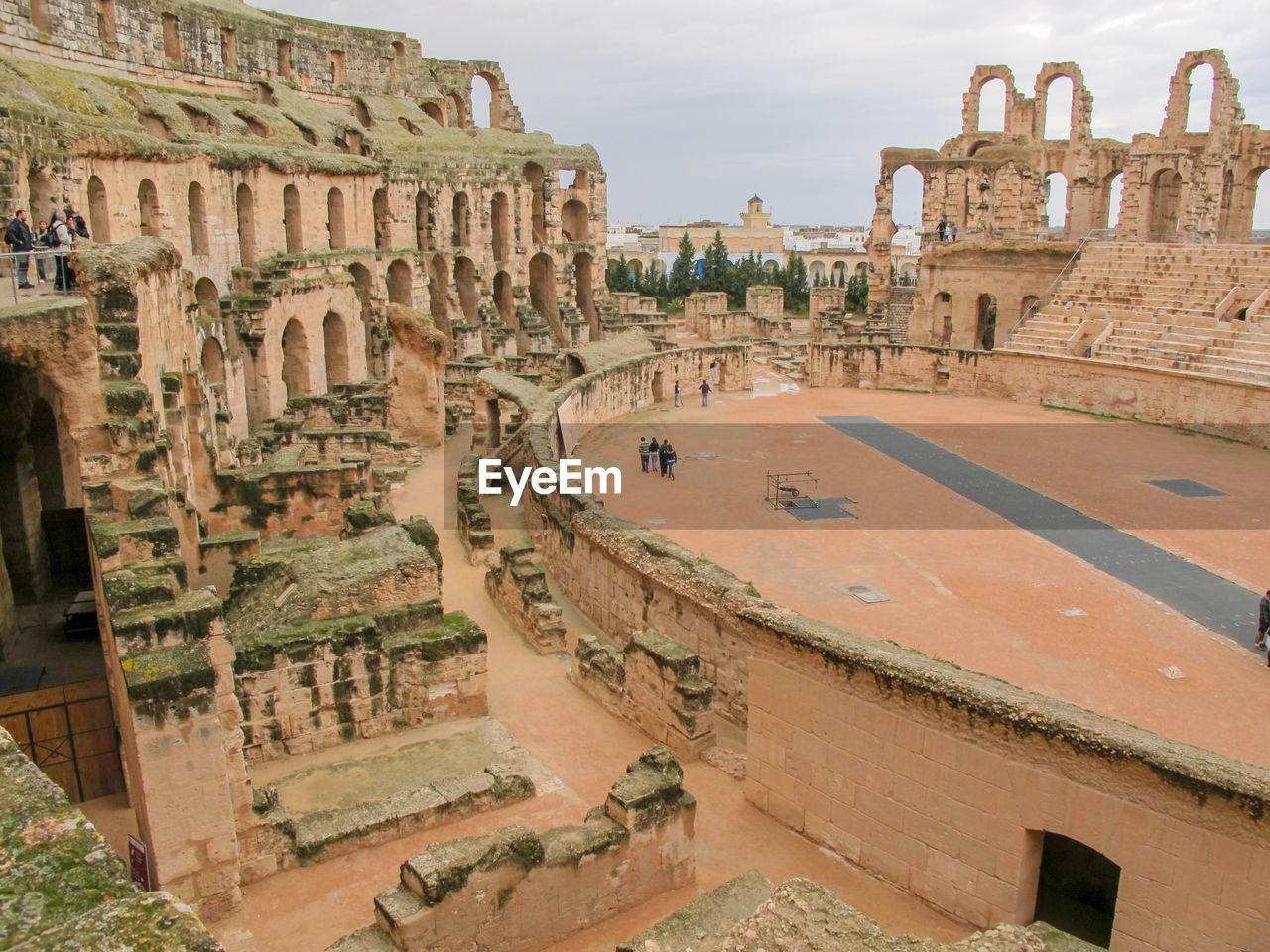 VIEW OF OLD RUINS