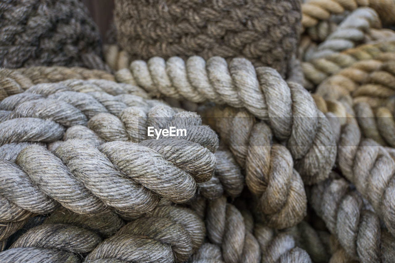 Detail shot of ropes