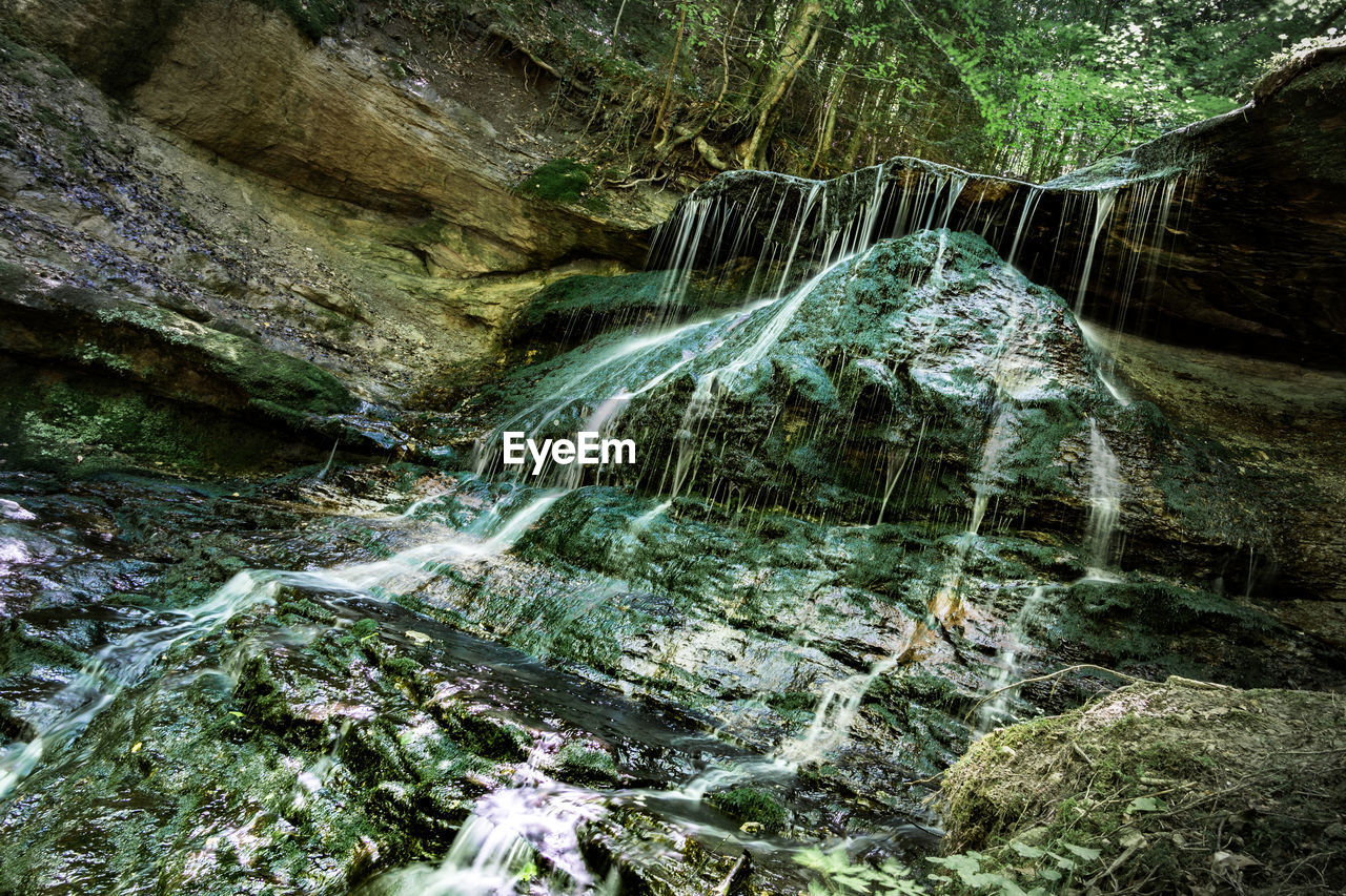 VIEW OF WATERFALL