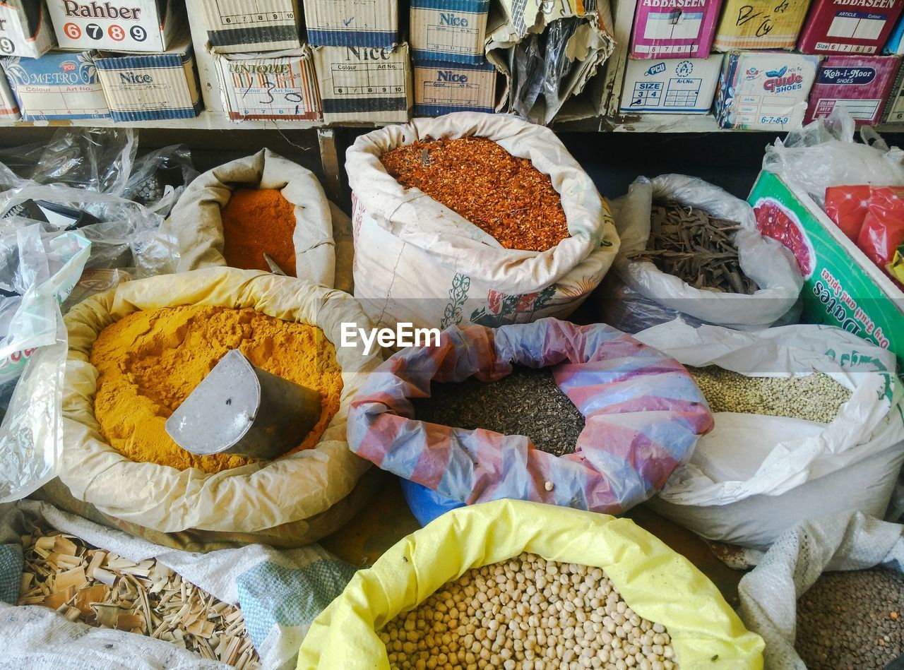 FULL FRAME SHOT OF MARKET STALL FOR SALE