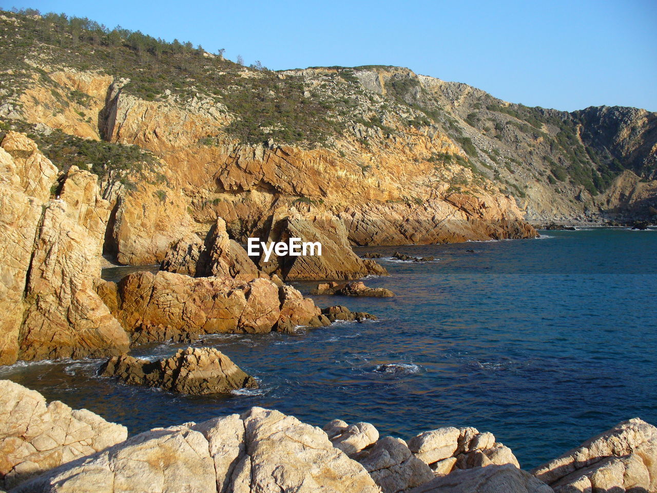 SCENIC VIEW OF SEA AND MOUNTAINS AGAINST SKY