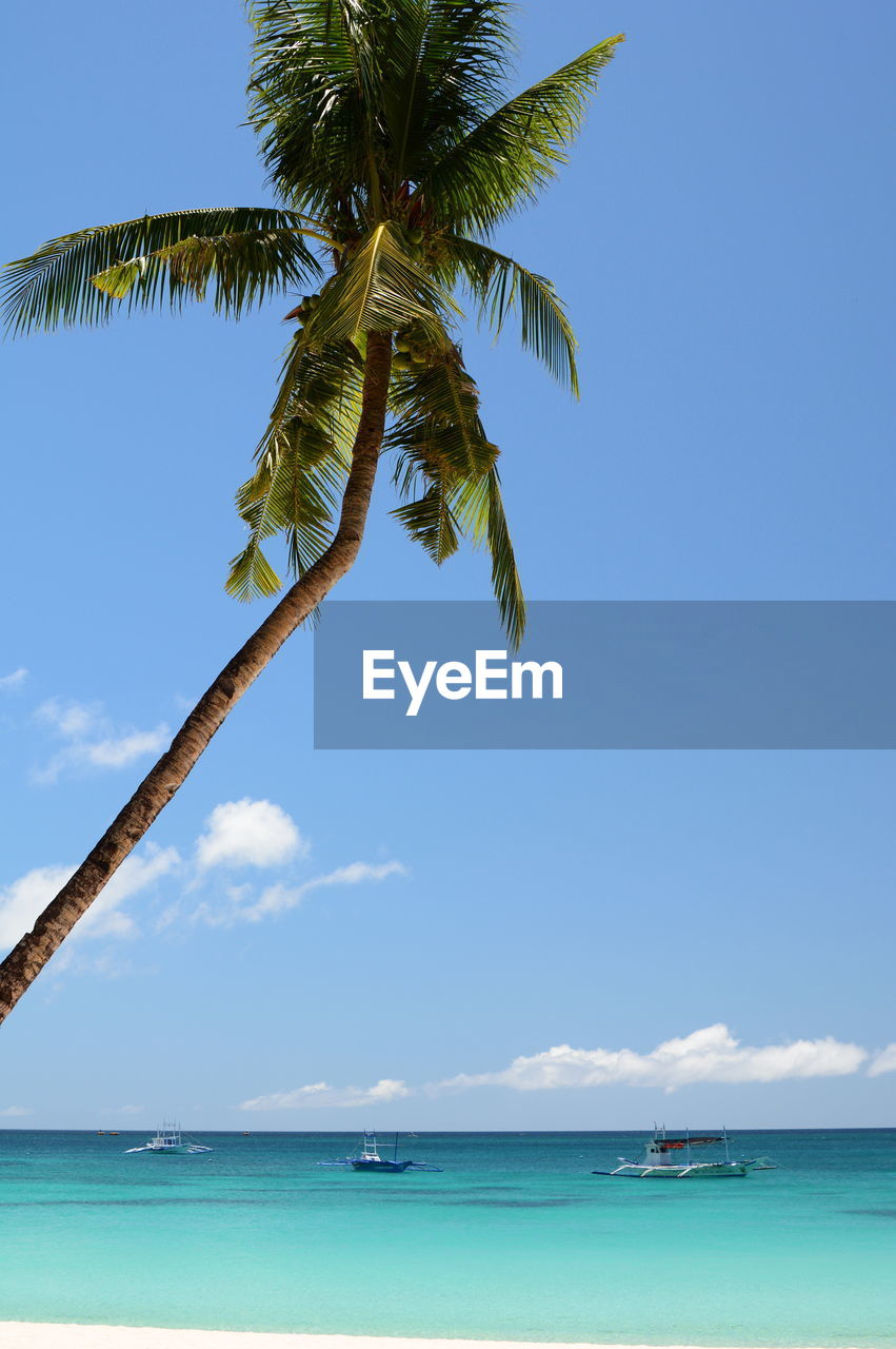 SCENIC VIEW OF BLUE SEA AGAINST SKY