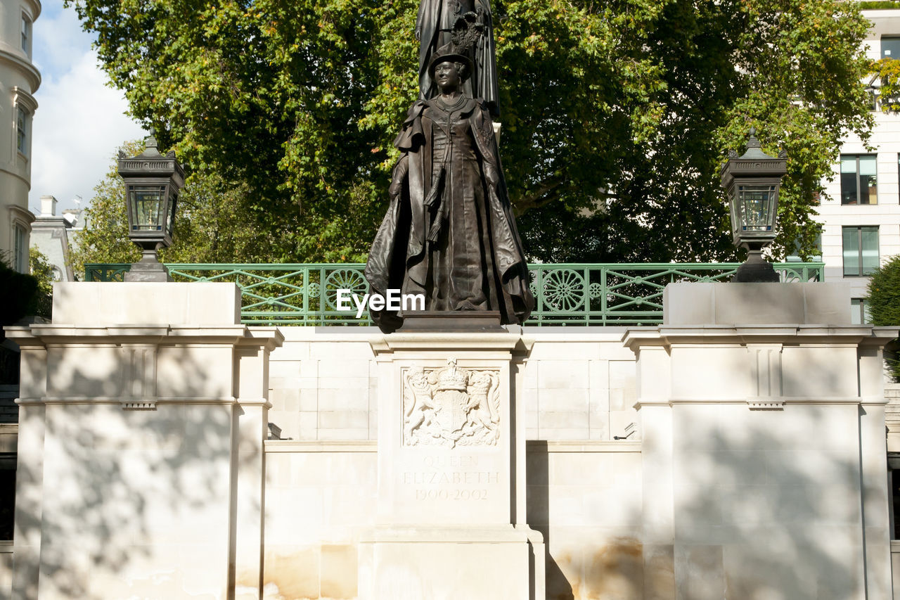 STATUE AGAINST SKY