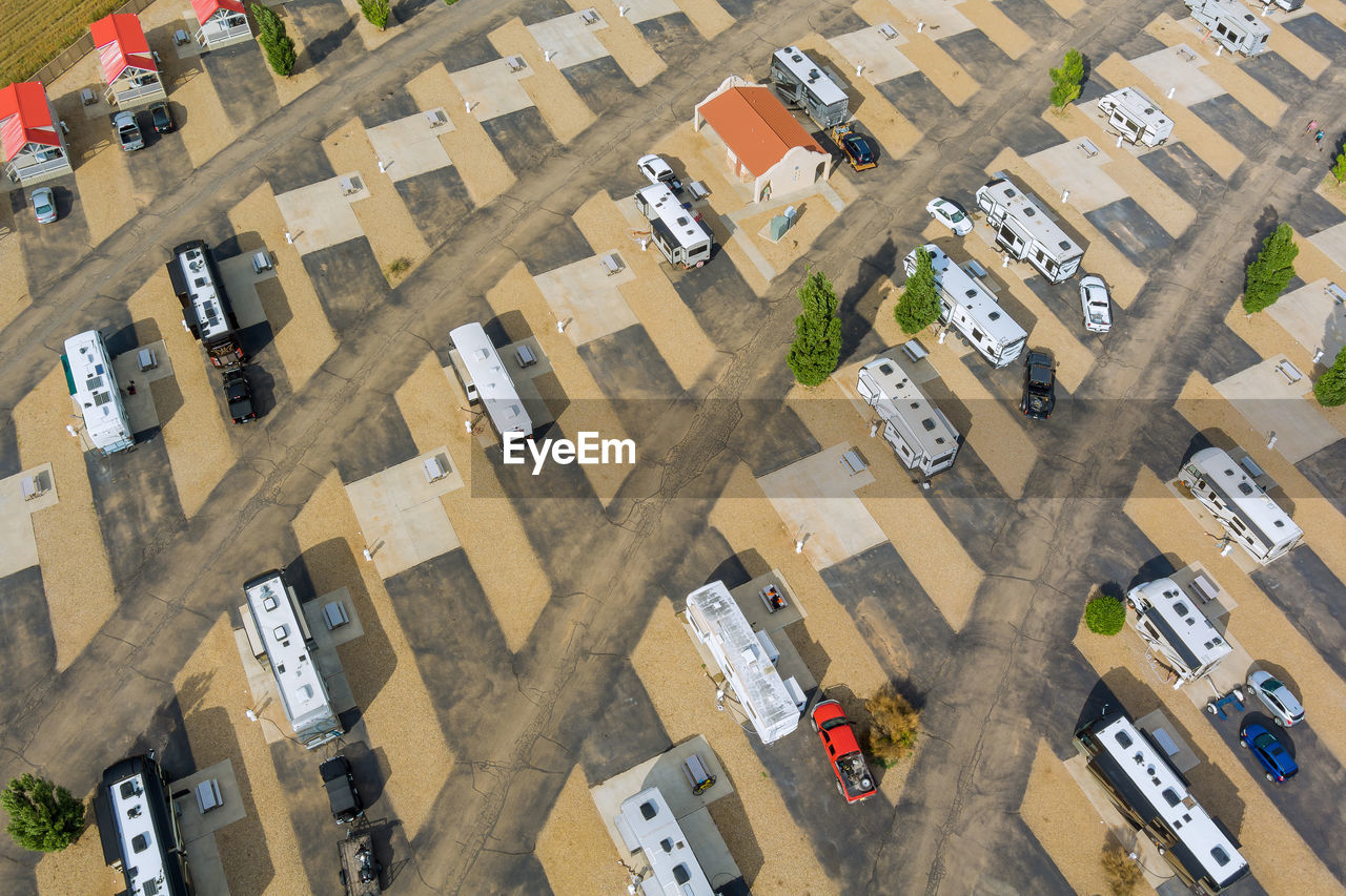 HIGH ANGLE VIEW OF RESIDENTIAL BUILDING