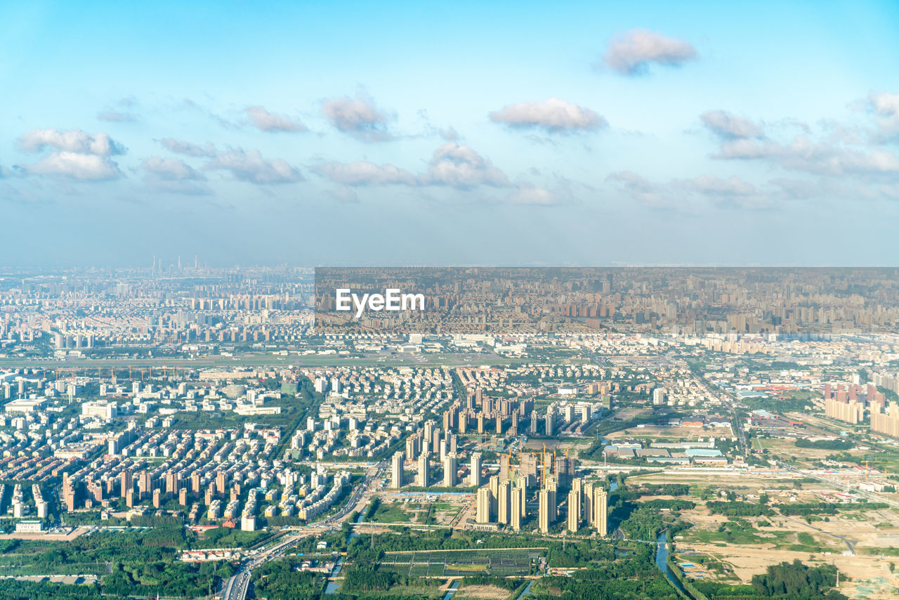 Shenzhen city building complex, guangdong province, china