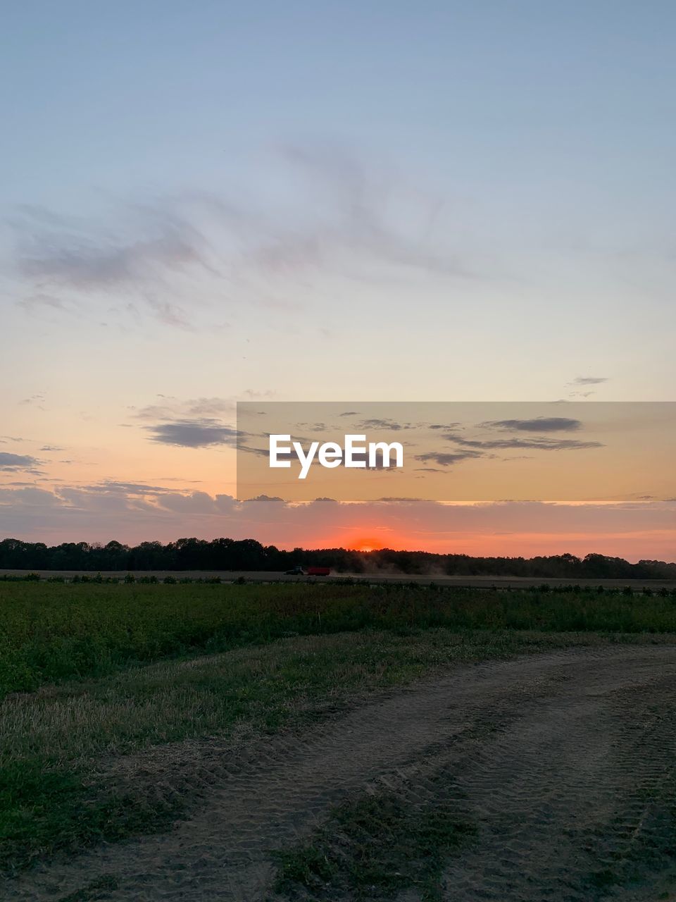 SCENIC VIEW OF LANDSCAPE DURING SUNSET