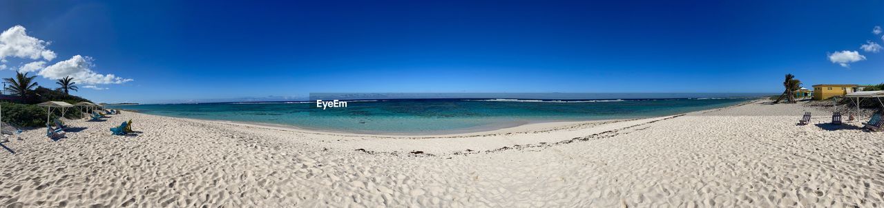 PANORAMIC VIEW OF BEACH AGAINST SKY