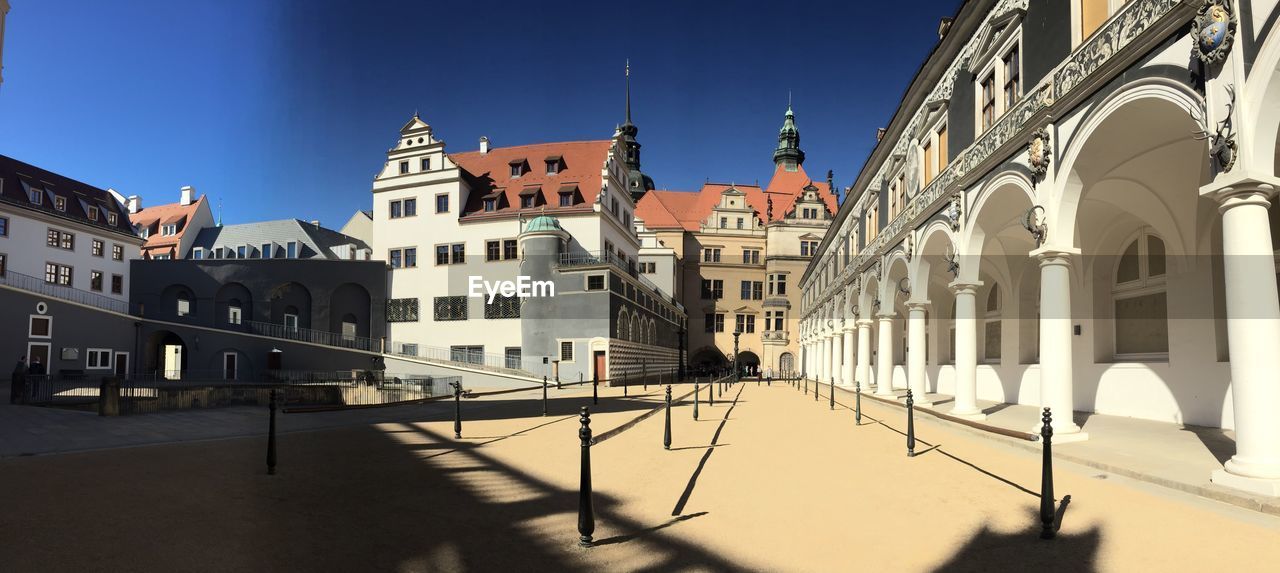 BUILDINGS IN CITY AGAINST CLEAR SKY