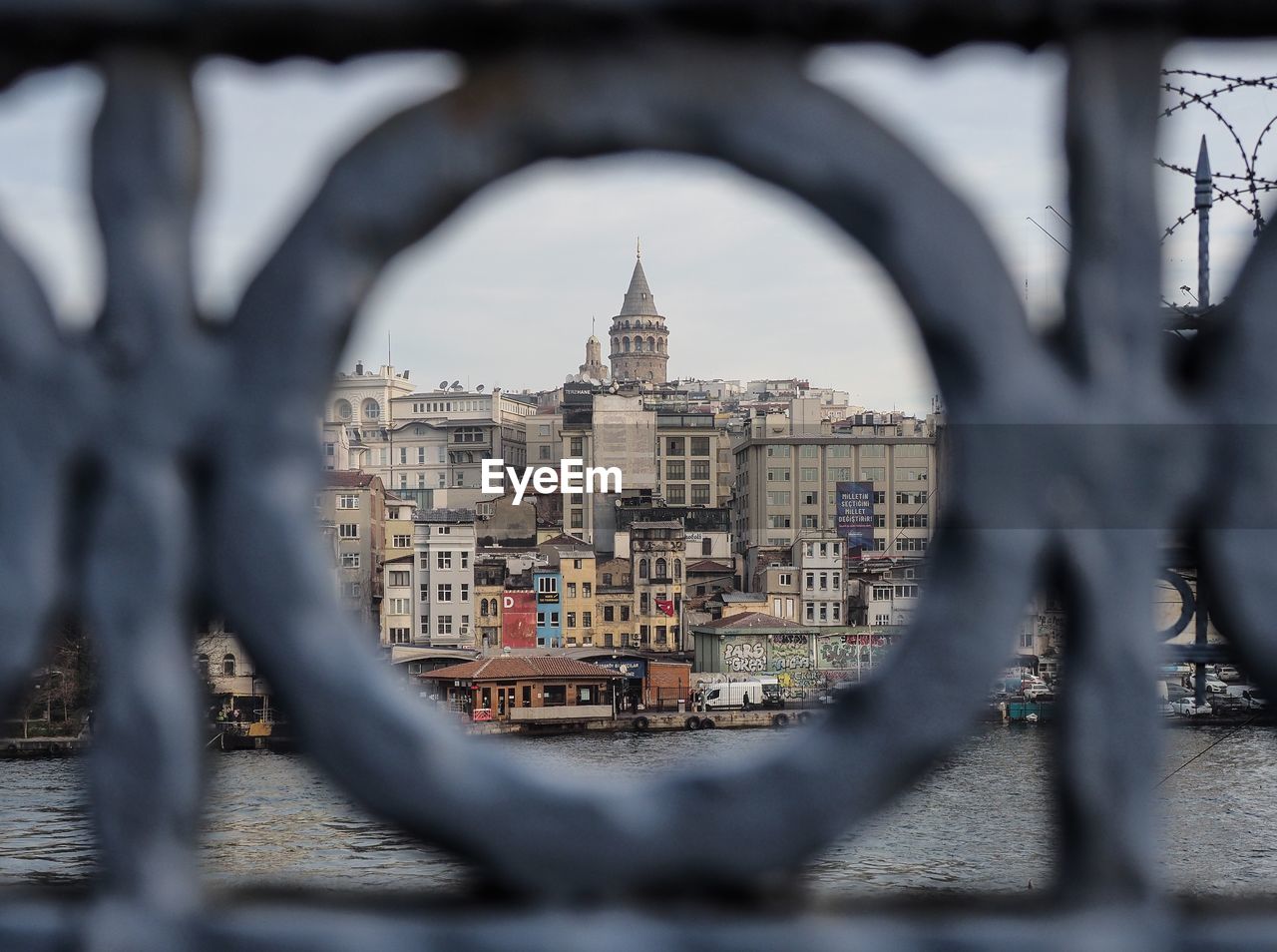 Frame of galata / istanbul