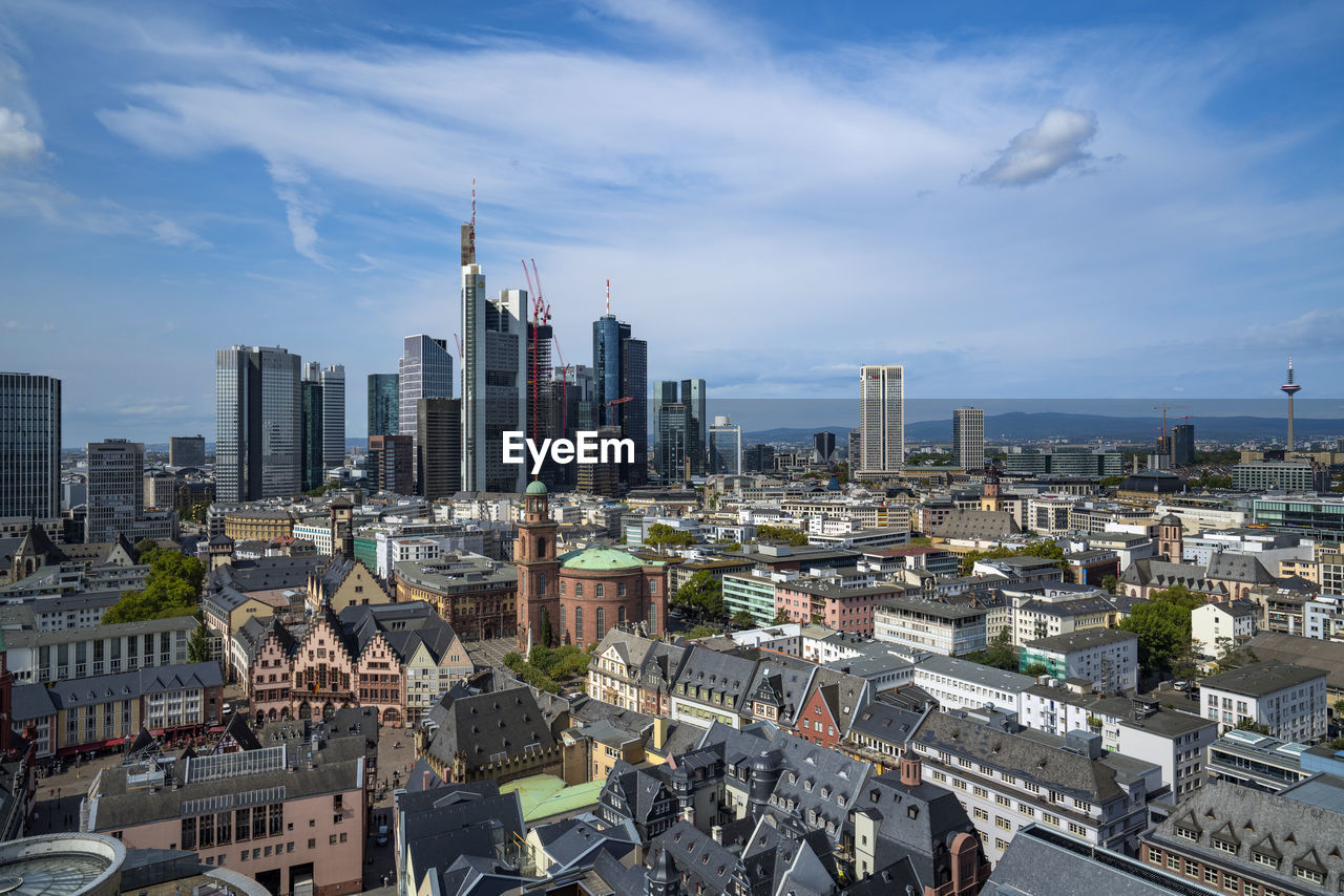 City view of frankfurt am main