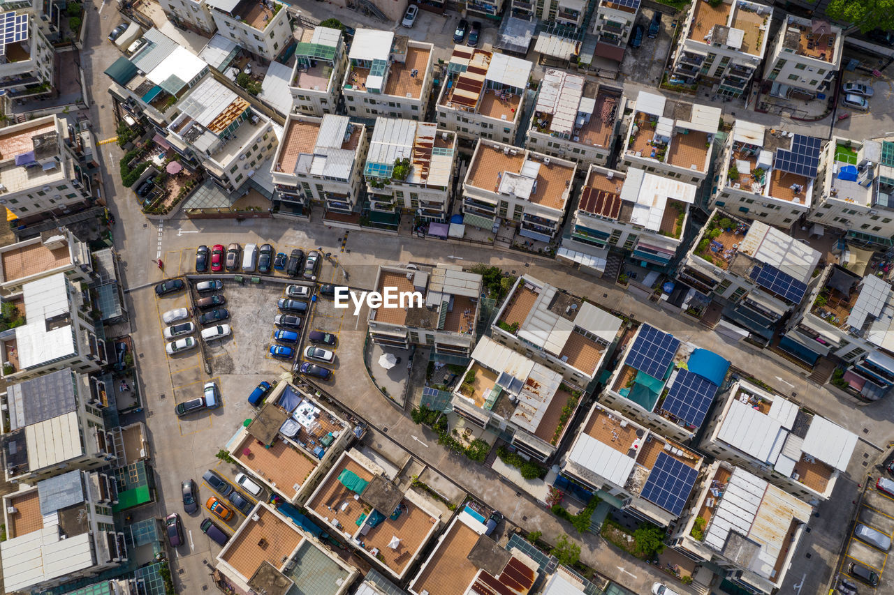 Aerial view of cityscape