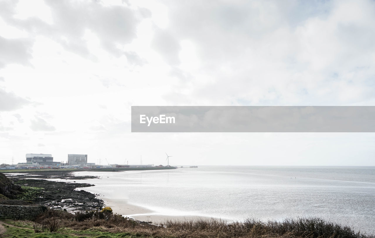 PANORAMIC SHOT OF SEA AGAINST SKY