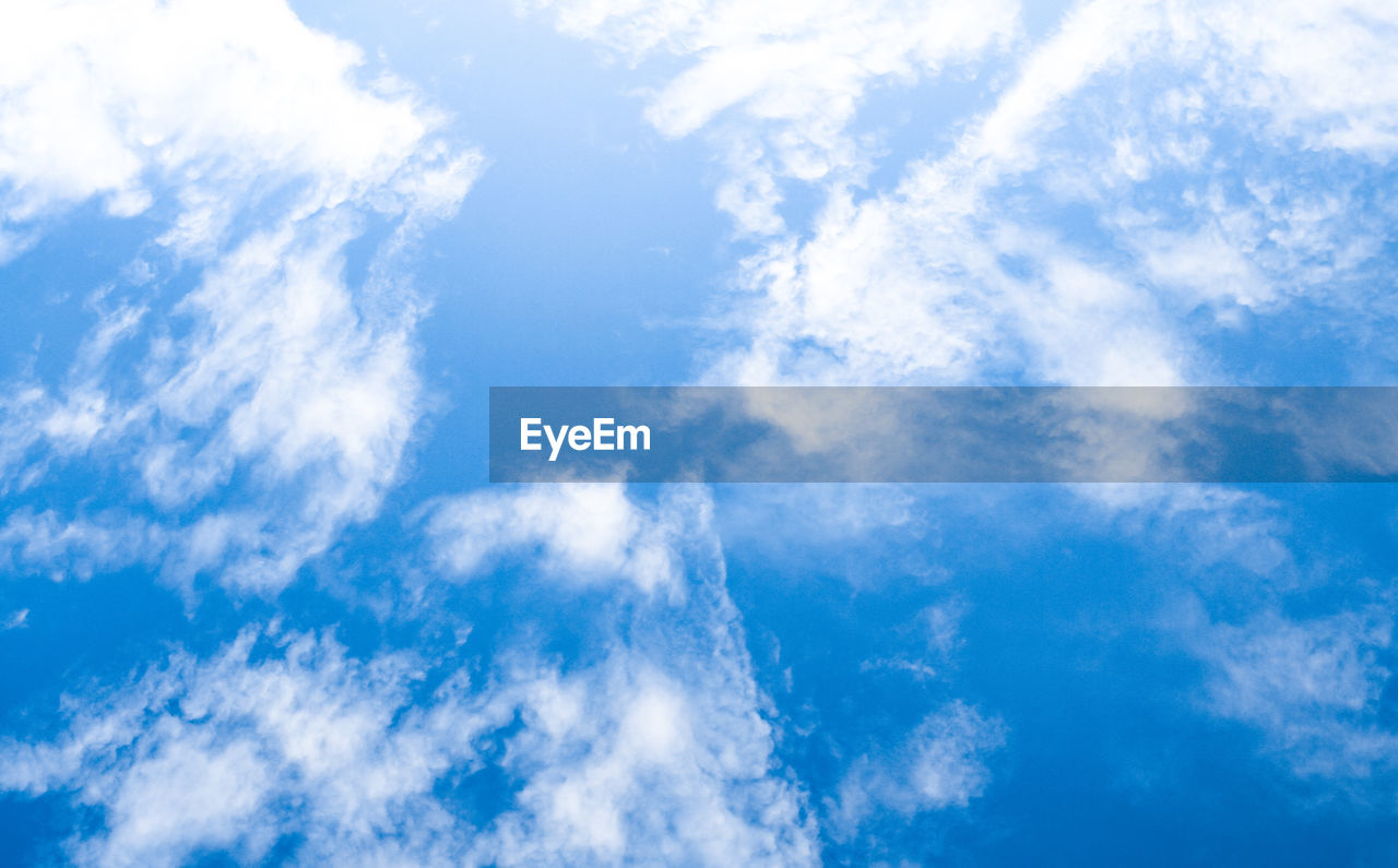 LOW ANGLE VIEW OF CLOUDY SKY
