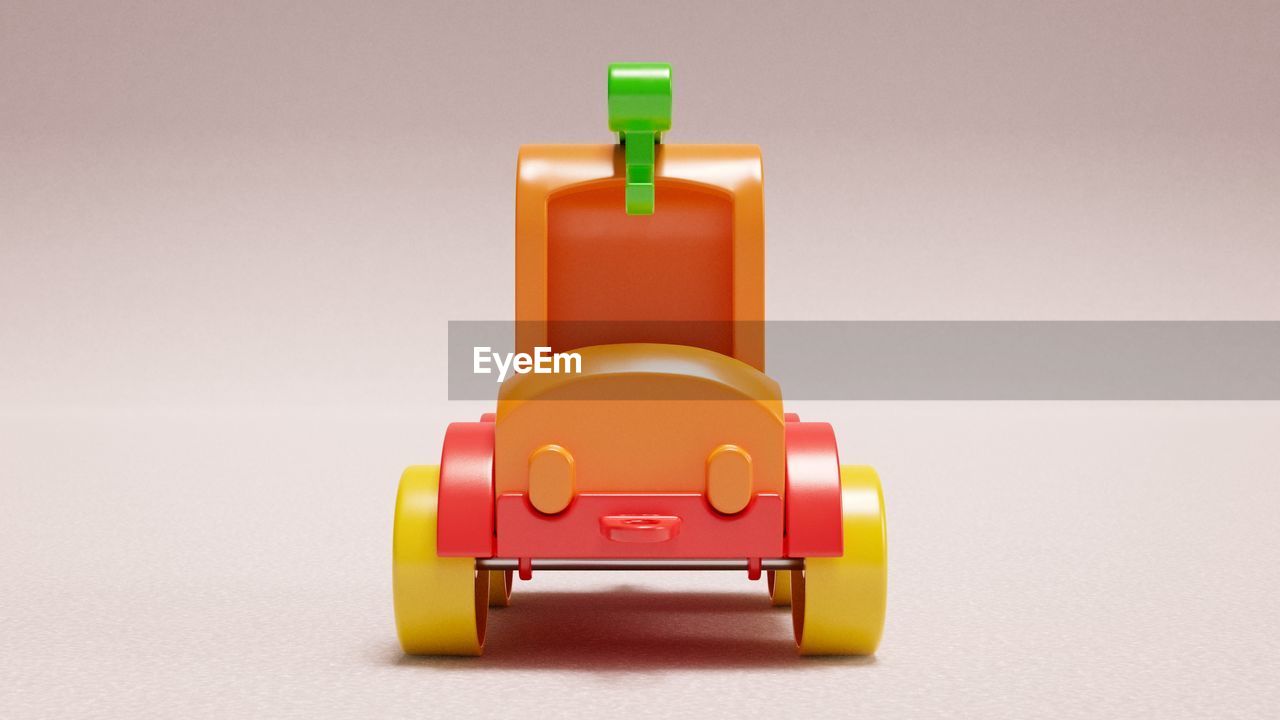 CLOSE-UP OF TOY CAR