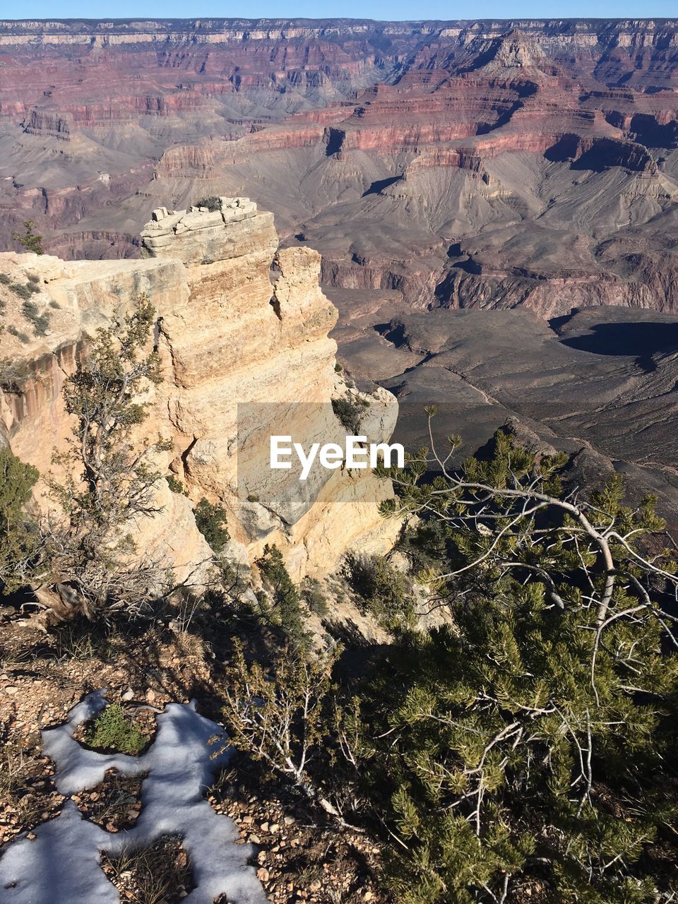 High angle view of landscape