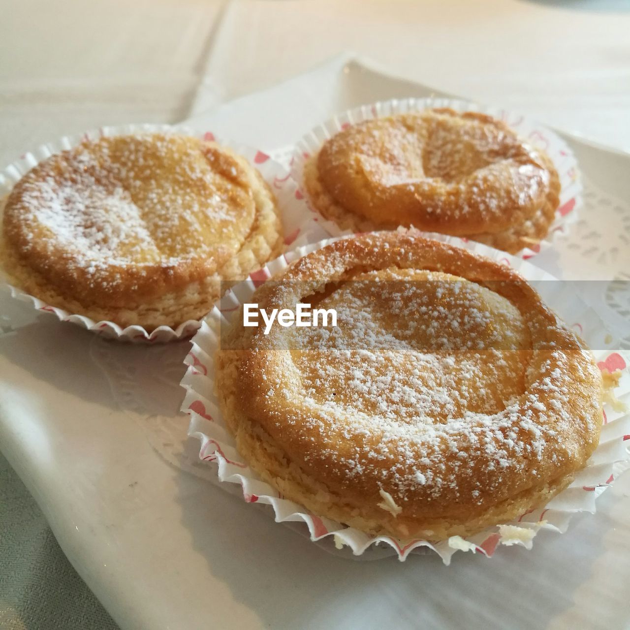 Close-up of dessert on table