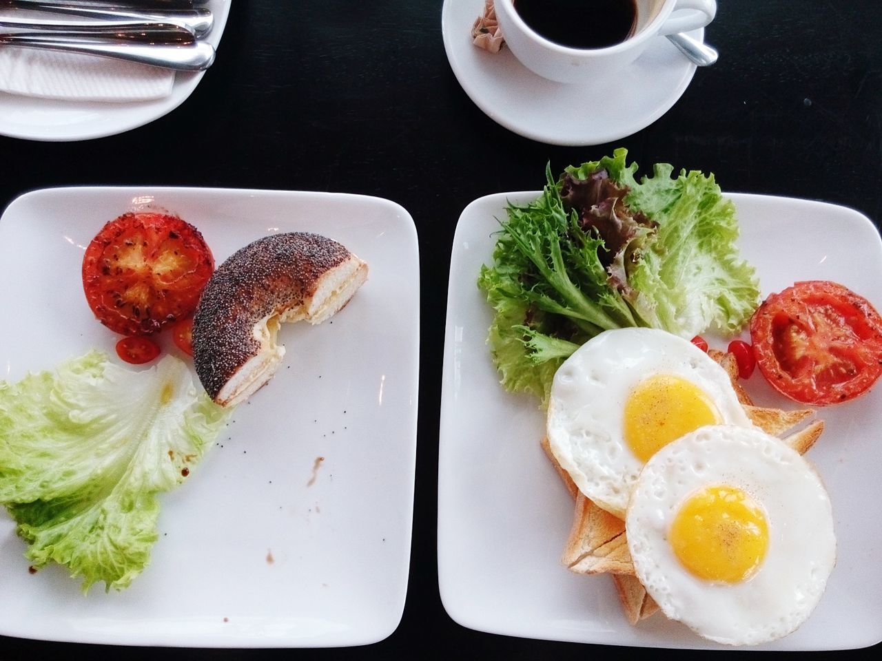 CLOSE-UP OF SERVED FOOD