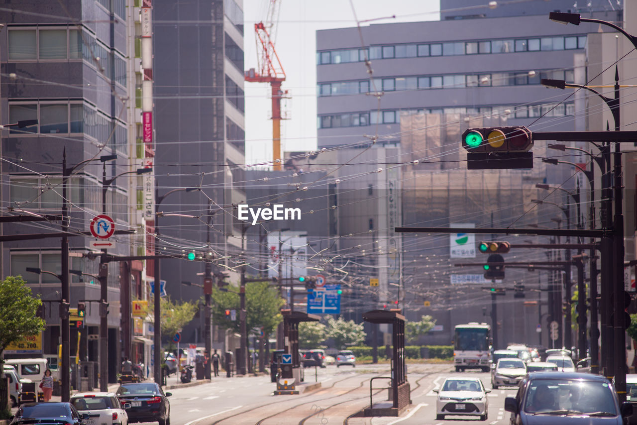 VIEW OF CITY STREET