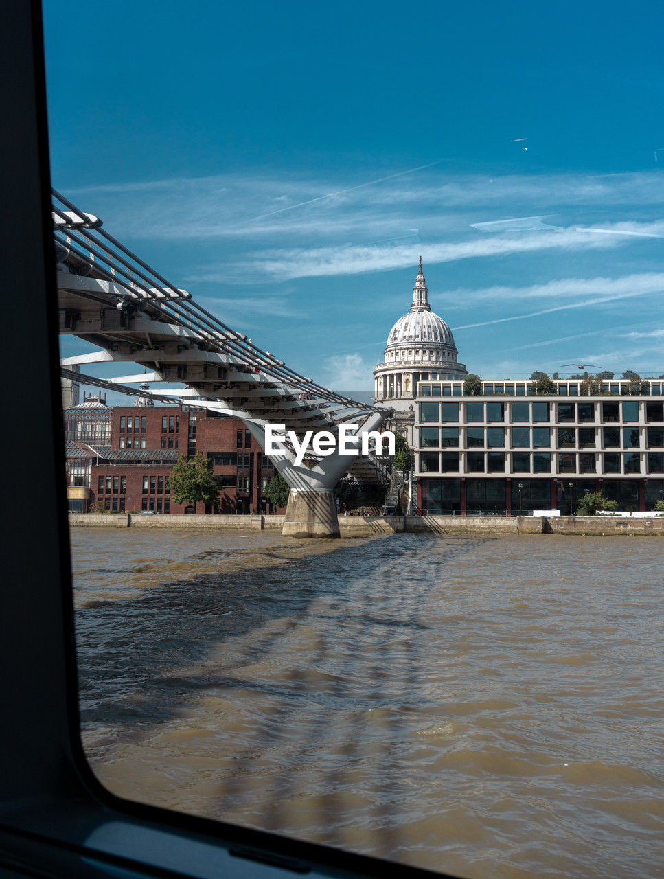 architecture, built structure, building exterior, sky, travel destinations, city, travel, transportation, water, dome, nature, reflection, tourism, mode of transportation, bridge, no people, landmark, building, river, day, outdoors, cloud, cityscape, blue, government, glass