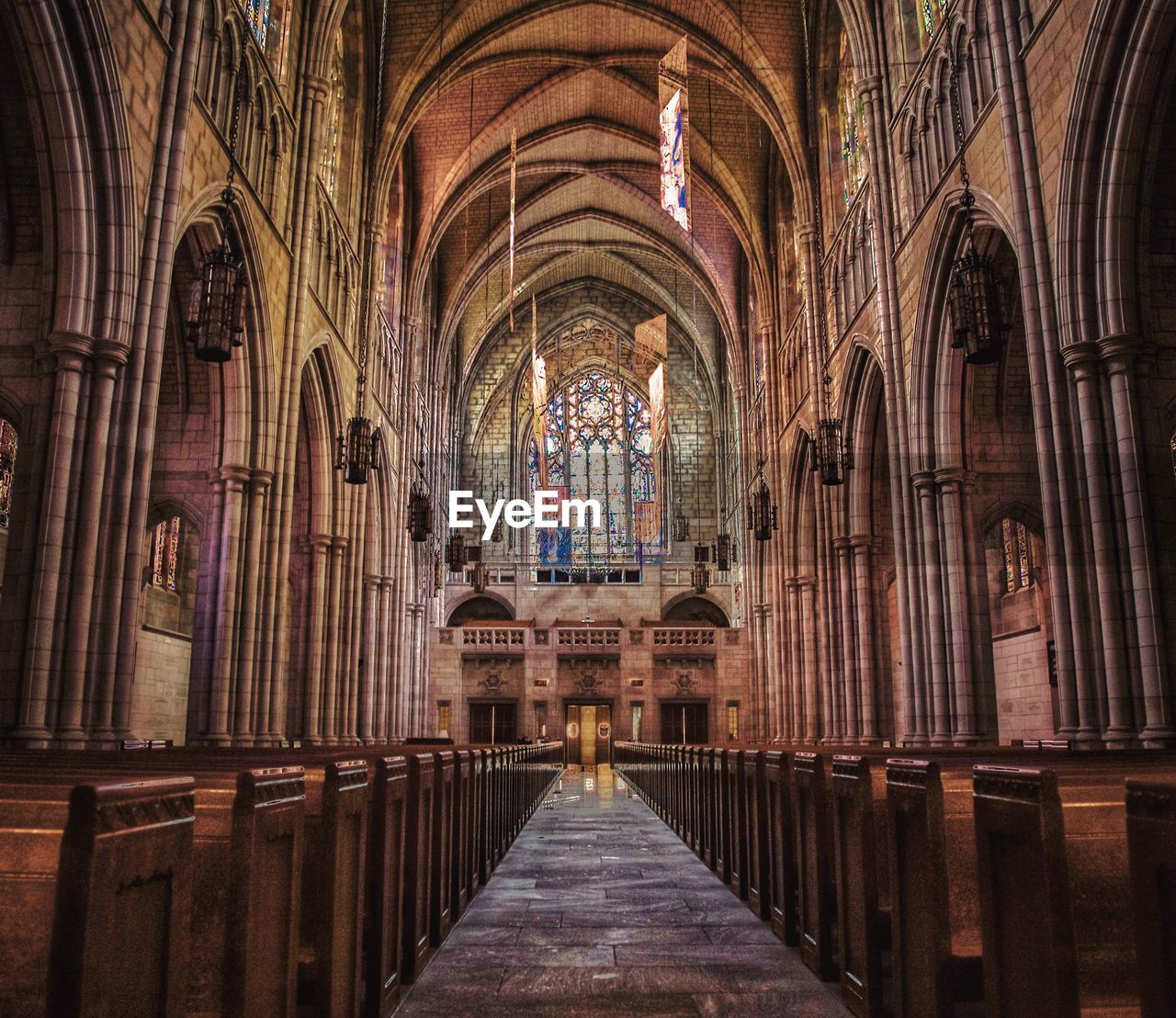 Interior of cathedral