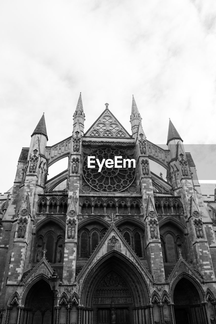 Low angle view of cathedral against sky