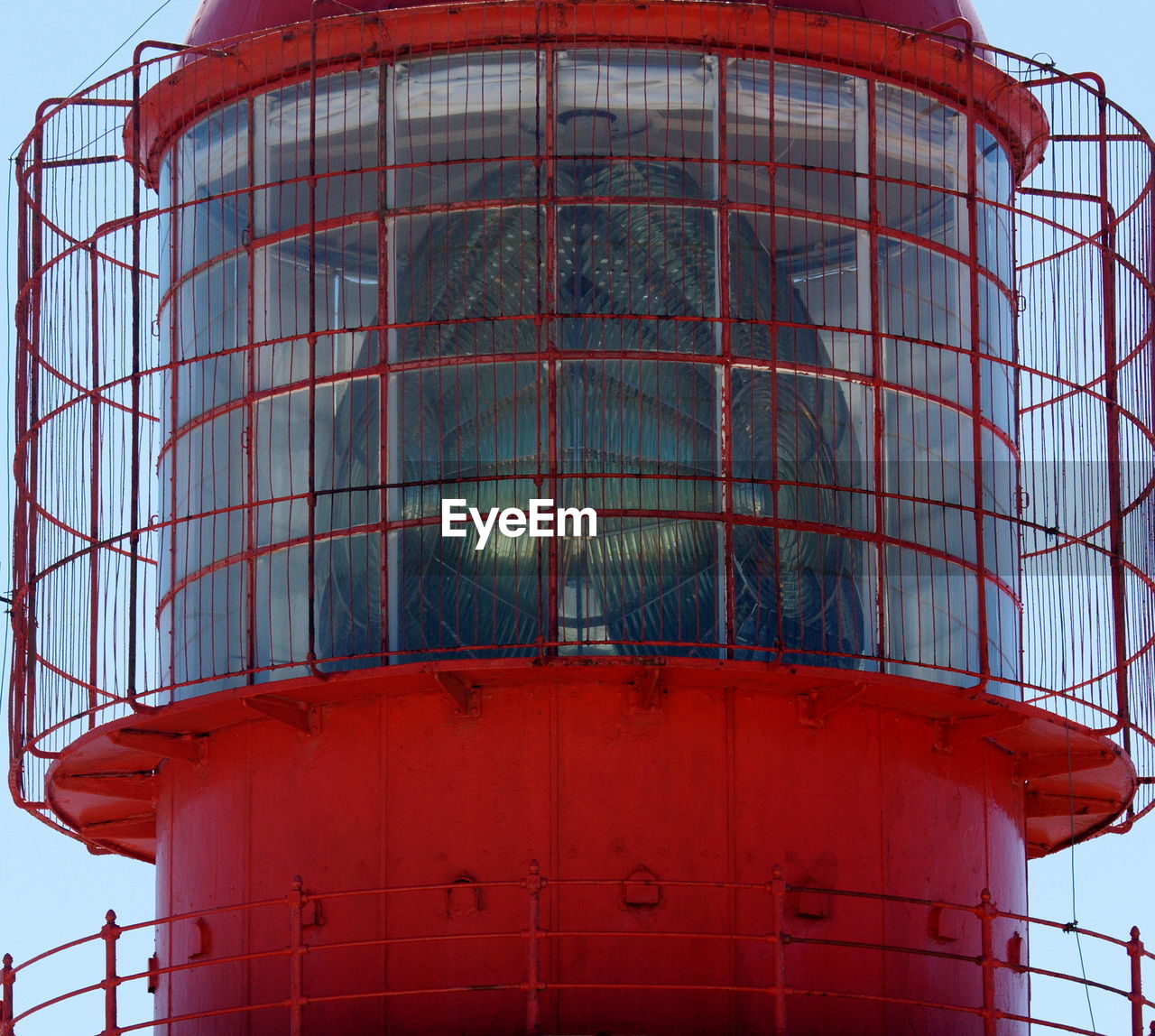 Low angle view of lighthouse