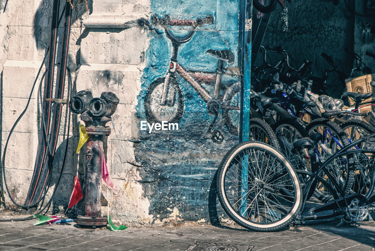 BICYCLE PARKED