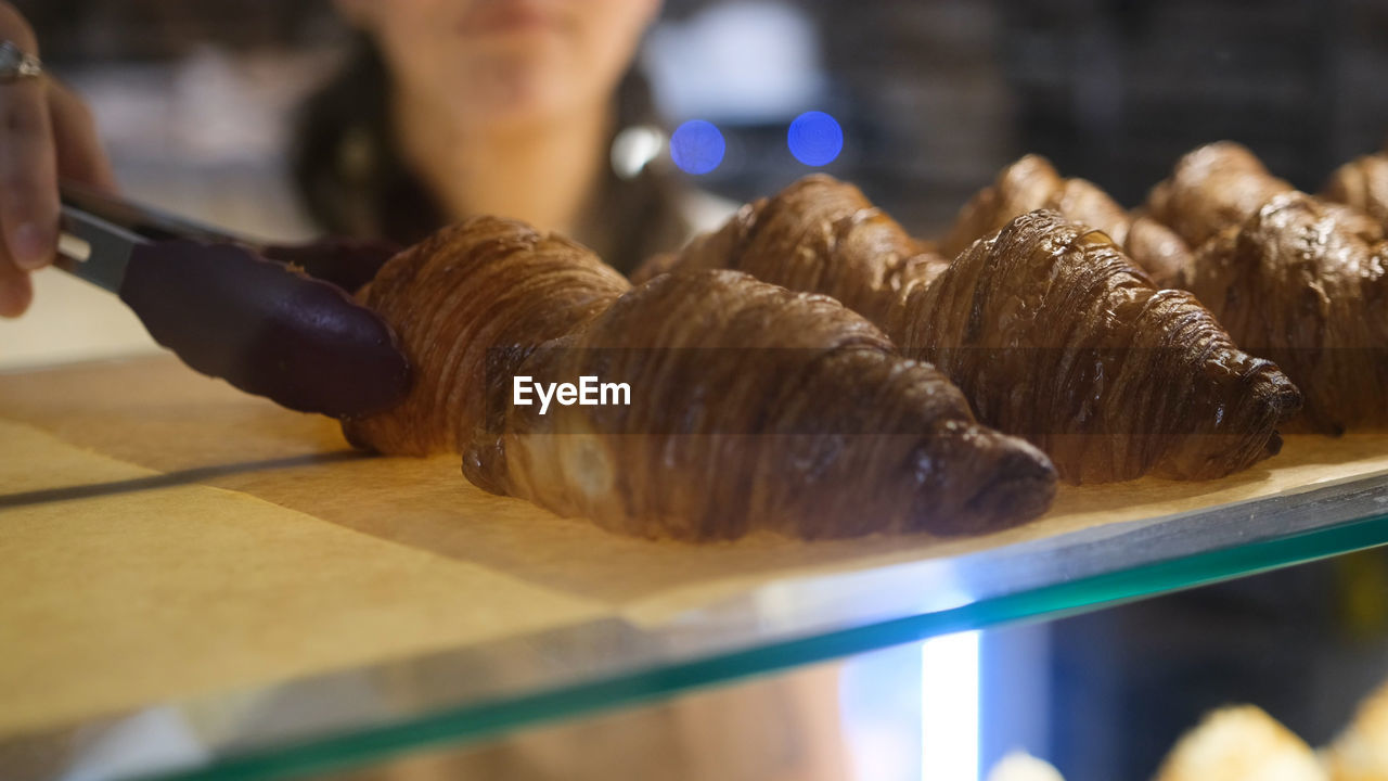 close-up of food on table