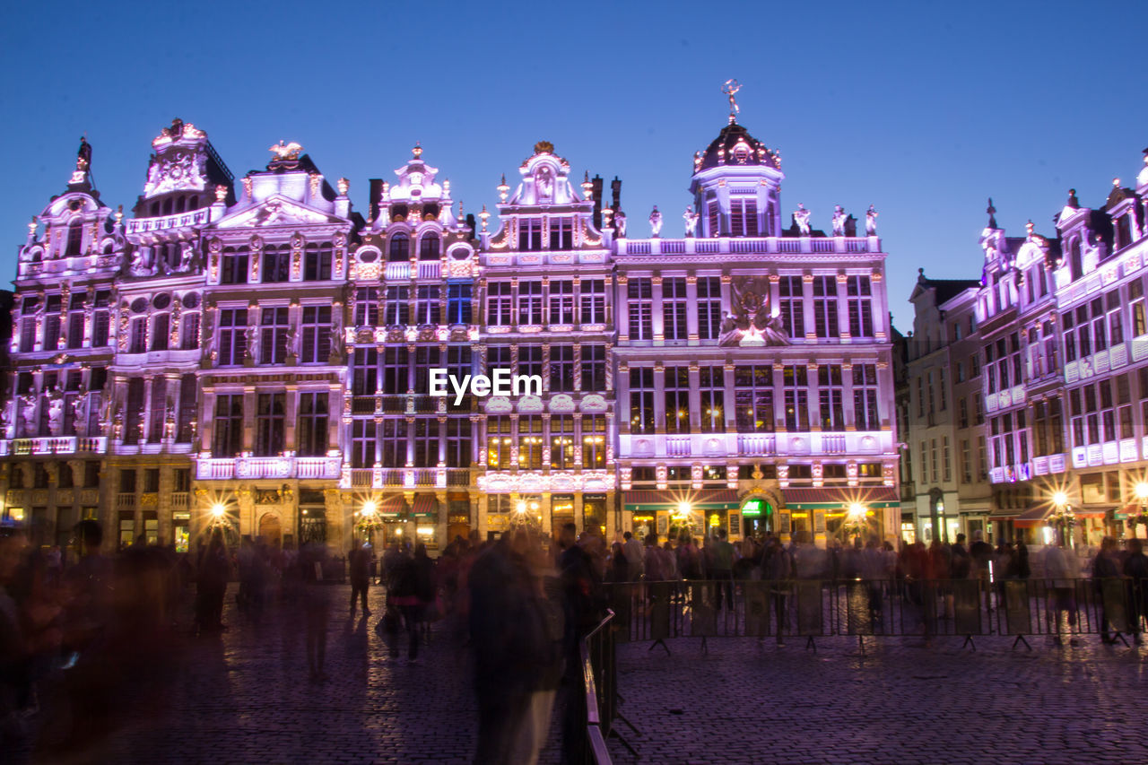 BUILDINGS AT NIGHT