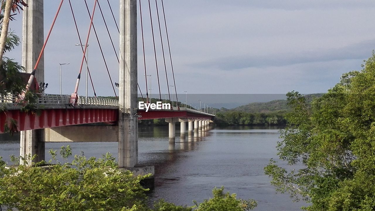 VIEW OF BRIDGE OVER RIVER