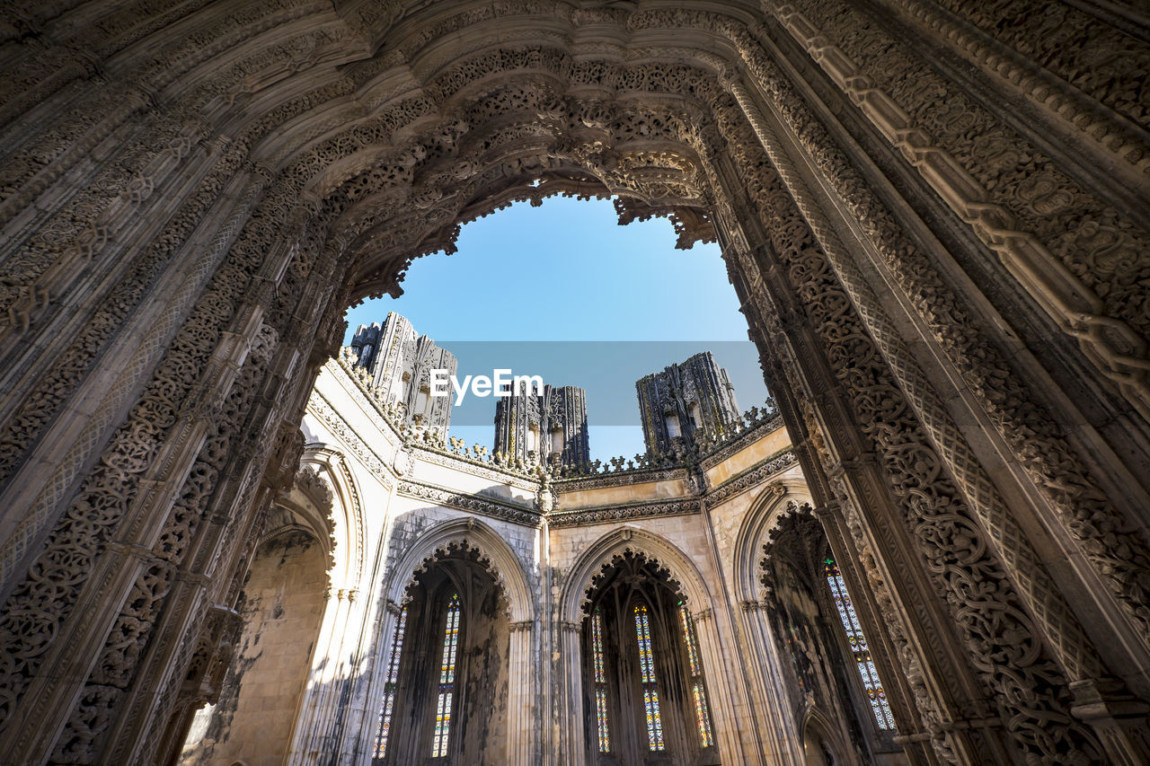 Batalha monastery in portugal.