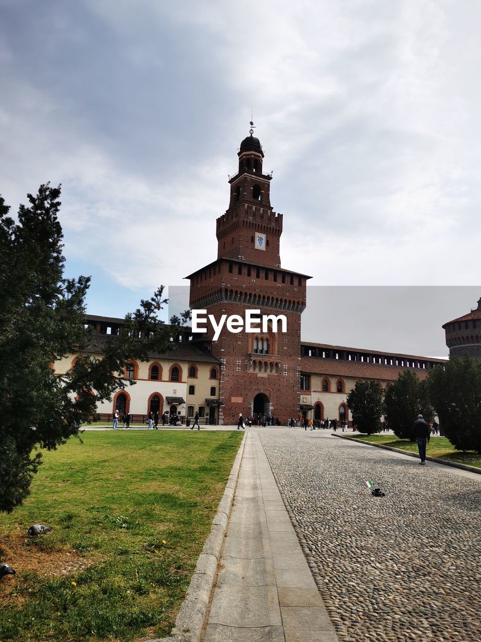 View of historic building against sky