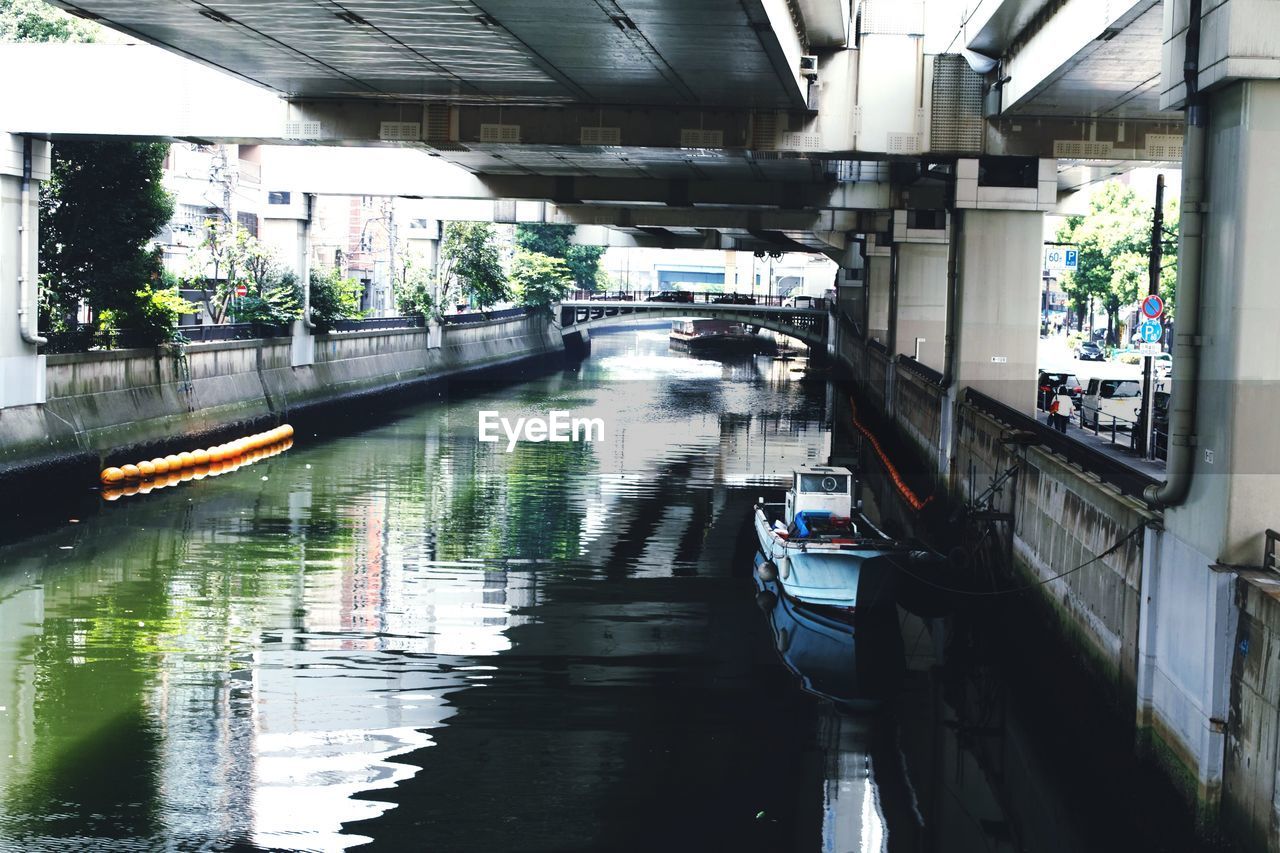 VIEW OF CANAL ALONG CITY