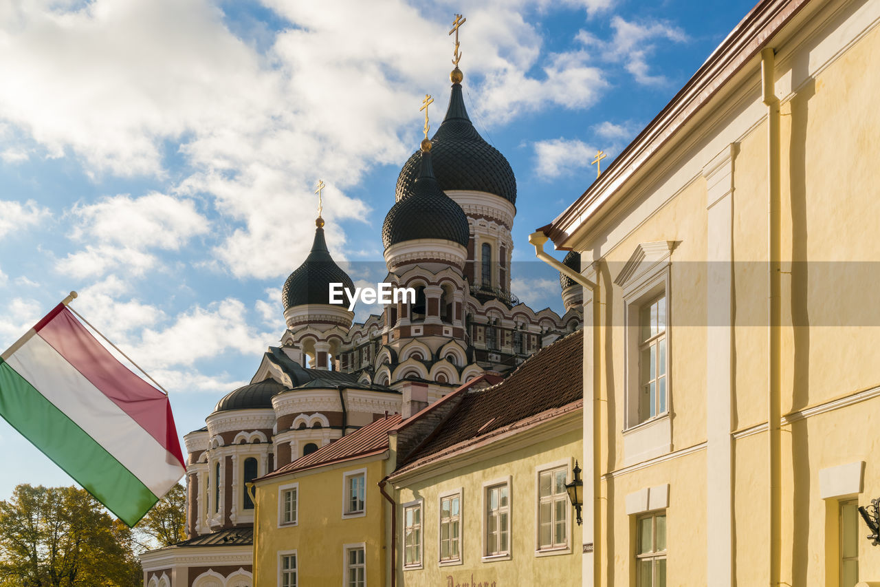 Alexander nevsky cathedralrussian church in the old town tallinn