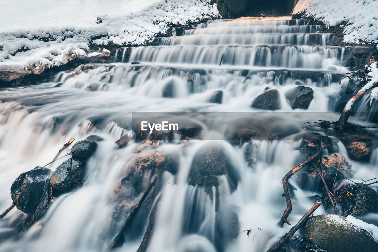 Long exposure of waterfall 